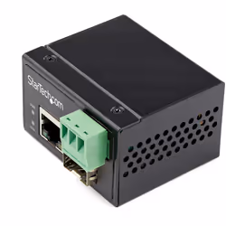 StarTech.com Convertisseur Fibre RJ45 Industriel - 100Mbps SFP vers Réseau Ethernet/Cat6 - Fibre Optique Mono Mode/Multi Mode ...