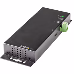 StarTech.com Hub USB C 4 Ports 10Gbps - Hub Industriel USB Type C - Métal - 2x USB-C & 2x USB-A - Protection Surtension E ...