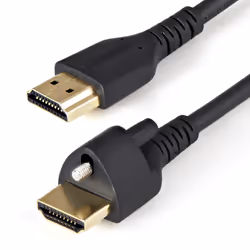StarTech.com HDMM2MLS, 2 m, HDMI Type A (Standard), HDMI Type A (Standard), 18 Gbit/s, Canal de retour audio (ARC, Audio Retu ...