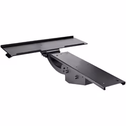 StarTech.com Support Clavier Coulissant sous Bureau - Tablette Clavier et Souris Ajustable en Hauteur - Mouvement Complet - 25 x 66cm - Porte Clavier avec Tapis Repose-Poignets Souris - Vue supplémentaire 2