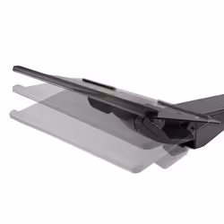 StarTech.com Support Clavier Coulissant sous Bureau - Tablette Clavier et Souris Ajustable en Hauteur - Mouvement Complet - 25 x 66cm - Porte Clavier avec Tapis Repose-Poignets Souris - Vue supplémentaire 5