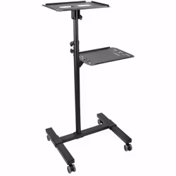 StarTech.com Table Vidéoprojecteur et Ordinateur Portable - Support Projecteur Robuste (2 Étagères; max. 10kg chacune) - Ajus ...