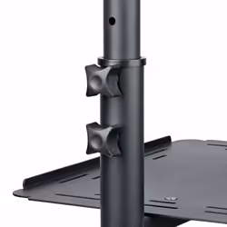 StarTech.com Table Vidéoprojecteur et Ordinateur Portable - Support Projecteur Robuste (2 Étagères; max. 10kg chacune) - Ajustable en Hauteur - Chariot Présentation Mobile - Roues Vérouillables - Vue supplémentaire 5