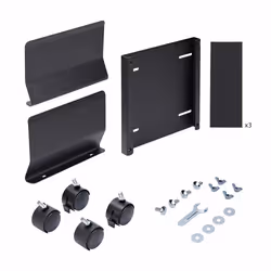StarTech.com Support Mobile pour Unité Centrale, Support Mobile pour Unité Centrale PC à Roulettes, Charge Maximale de 21kg, Chariot à Roulettes pour Ordinateur de Bureau, Chariot en Acier, Support Réglable - Vue supplémentaire 10