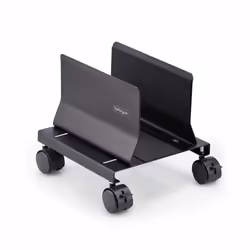 StarTech.com Support Mobile pour Unité Centrale, Support Mobile pour Unité Centrale PC à Roulettes, Charge Maximale de 21kg, Chariot à Roulettes pour Ordinateur de Bureau, Chariot en Acier, Support Réglable - Vue supplémentaire 2