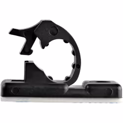 StarTech.com 100 Pinces Attache Câbles Adhésives Noir, Organiseur Câbles Réseau/Ethernet/Bureau/Ordinateur, Range Câbles Bureau Autocollant, Pince Nylon Autocollante Ignifugée UL/94V-2