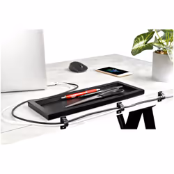 StarTech.com 100 Pinces Attache Câbles Adhésives Noir, Organiseur Câbles Réseau/Ethernet/Bureau/Ordinateur, Range Câbles Bureau Autocollant, Pince Nylon Autocollante Ignifugée UL/94V-2 - Vue supplémentaire 4