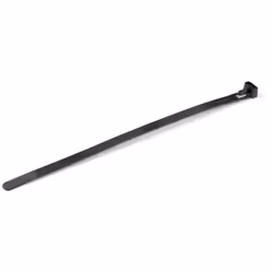 StarTech.com Colliers de Serrage Réutilisables 20 cm Noirs - Largeur 7 mm - Diam. faisceau 50 mm - Résistance traction 22 kg ...