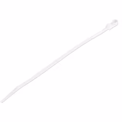 StarTech.com Colliers de Serrage avec Trous de Montage 20 cm - Largeur 4 mm - Diam. de faisceau 52 mm - Résistance 22 kg - Co ...