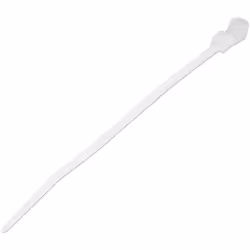 StarTech.com Colliers de Serrage avec Trous de Montage 10 cm - Largeur 2 mm - Diam. de faisceau 24 mm - Résistance 8 kg - Col ...