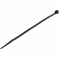 StarTech.com Colliers de Serrage 15 cm Noirs - Largeur 3 mm - Diam. faisceau 39 mm - Résistance traction 18 kg - Fermeture gl ...
