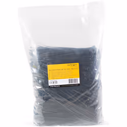 StarTech.com Colliers de Serrage 15 cm Noirs - Largeur 3 mm - Diam. faisceau 39 mm - Résistance traction 18 kg - Fermeture glissière autobloquante nylon avec pointe incurvée - 94V-2/UL -1000 pcs - Vue supplémentaire 5