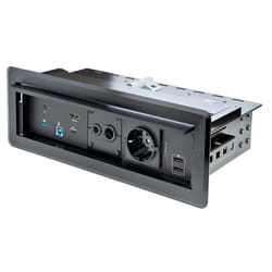 StarTech.com Boîtier de connectivité pour table de conférence - Modules de station d'accueil et d'alimentation