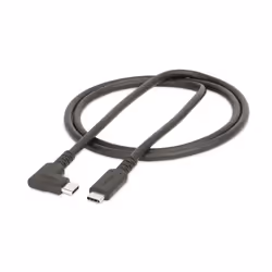 StarTech.com Câble USB-C Robuste à Angle Droit de 1m, USB 3.2 Gen 2 (10 Gbps), Cordon de Transfert de Données USB-C à C Complet - Mode Alt DP 4K 60Hz, 100W Power Delivery - Câble USB Type-C à 90 Degrés/Coudé - Vue supplémentaire 10