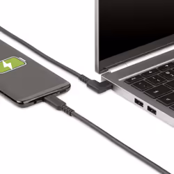 StarTech.com Câble USB-C Robuste à Angle Droit de 1m, USB 3.2 Gen 2 (10 Gbps), Cordon de Transfert de Données USB-C à C Complet - Mode Alt DP 4K 60Hz, 100W Power Delivery - Câble USB Type-C à 90 Degrés/Coudé - Vue supplémentaire 6