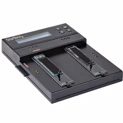 StarTech.com Duplicateur et effaceur autonome M.2 SATA & M.2 NVMe - Cloneur/effaceur HDD/SSD M.2 PCIe AHCI/NVMe, M.2 SATA, 2.5/3.5" SATA - Effaceur/duplicateur de disque dur externe, TAA - Vue supplémentaire 6