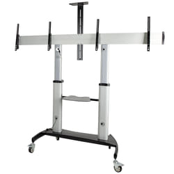 StarTech.com STNDMTVDUO support pour téléviseur 60" Noir, Argent