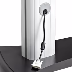 StarTech.com STNDMTVDUO support pour téléviseur 60" Noir, Argent - Vue supplémentaire 6