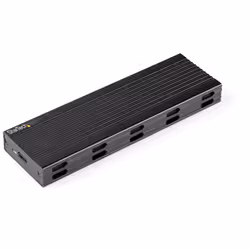 StarTech.com Boitier USB-C 10Gbps vers M.2 NVMe ou M.2 SATA SSD - Boitier Aluminium Externe Portable M.2 PCIe/SATA NGFF SSD - ...