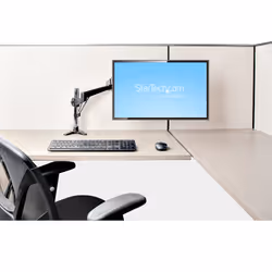 StarTech.com Support Simple Écran PC - Bras Moniteur VESA - Support Écran Bureau 32" ou 49" (32:9)/ 8kg - Porte Écran Hauteur Réglable/Articulé - Fixation Pince/œillet - Vue supplémentaire 11