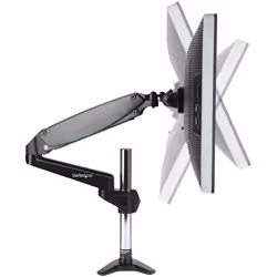 StarTech.com Support Simple Écran PC - Bras Moniteur VESA - Support Écran Bureau 32" ou 49" (32:9)/ 8kg - Porte Écran Hauteur Réglable/Articulé - Fixation Pince/œillet - Vue supplémentaire 4