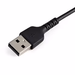 StarTech.com Câble USB-A vers Lightning Noir Robuste 30cm - Câble de Charge/Synchronisation de Type A vers Lightning en Fibre Aramide - iPad/iPhone 12 - Certifié Apple MFi - Vue supplémentaire 4