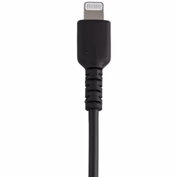 StarTech.com Câble USB-A vers Lightning Noir Robuste 30cm - Câble de Charge/Synchronisation de Type A vers Lightning en Fibre Aramide - iPad/iPhone 12 - Certifié Apple MFi - Vue supplémentaire 6