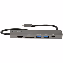 StarTech.com DKT30CHSDPD1 station d'accueil Avec fil USB 3.2 Gen 1 (3.1 Gen 1) Type-C Noir, Gris - Vue supplémentaire 2