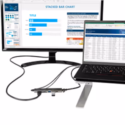StarTech.com DKT30CHSDPD1 station d'accueil Avec fil USB 3.2 Gen 1 (3.1 Gen 1) Type-C Noir, Gris - Vue supplémentaire 5