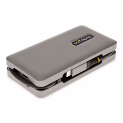 StarTech.com Adaptateur Multiport USB-C - 4K60Hz HDMI/VGA - Hub USB 3 Ports - 100W Power Delivery Pass-Through, GbE, Mini Station d'Accueil/Docking Station avec Chargeur - Adaptateur USB C vers HDMI, Câble de 30cm - Vue supplémentaire 4