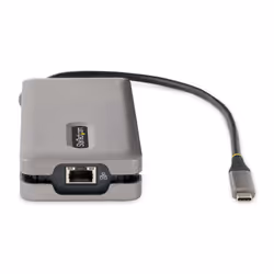 StarTech.com Adaptateur Multiport USB-C - 4K60Hz HDMI/VGA - Hub USB 3 Ports - 100W Power Delivery Pass-Through, GbE, Mini Station d'Accueil/Docking Station avec Chargeur - Adaptateur USB C vers HDMI, Câble de 30cm - Vue supplémentaire 7