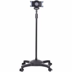 StarTech.com Support Tablette Mobile avec Roulettes Vérouillables - Hauteur Réglable - Support Tablette Universel sur Pied de ...