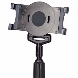 StarTech.com Support Tablette Mobile avec Roulettes Vérouillables - Hauteur Réglable - Support Tablette Universel sur Pied de 7 à 11 pouces, Porte Tablette avec Support Détachable