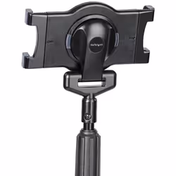 StarTech.com Support Tablette Mobile avec Roulettes Vérouillables - Hauteur Réglable - Support Tablette Universel sur Pied de 7 à 11 pouces, Porte Tablette avec Support Détachable