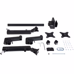 StarTech.com Support Double Écran PC - Bras Double Moniteur VESA - 32" 8kg - Empilables Verticalement - Porte 2 Écrans Hauteur Réglable/Articulé - Fixation Pince/œillet - Vue supplémentaire 11