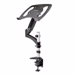StarTech.com Support de Bureau pour Ordinateur Portable - Bras Articulé PC Portable ou Écran 34"(15kg) - Support VESA - Plateau Ordinateur Portable et Notebook Réglable - Fixation Pince Bureau