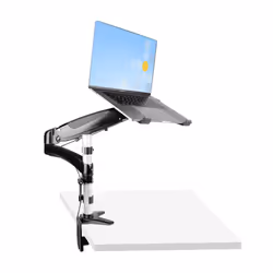StarTech.com Support de Bureau pour Ordinateur Portable - Bras Articulé PC Portable ou Écran 34"(15kg) - Support VESA - Plateau Ordinateur Portable et Notebook Réglable - Fixation Pince Bureau - Vue supplémentaire 9