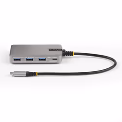 StarTech.com Hub USB-C à 4 Ports avec Sortie Vidéo USB-C DP Alt Mode 4K 60Hz - 3x USB-A, 1x USB Type-C, 100W Power Delivery Pass-Through, USB 3.2 10Gbps, Câble 30cm, Hub USB 3.0 Portable - Vue supplémentaire 3