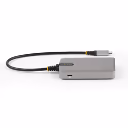 StarTech.com Hub USB-C à 4 Ports avec Sortie Vidéo USB-C DP Alt Mode 4K 60Hz - 3x USB-A, 1x USB Type-C, 100W Power Delivery Pass-Through, USB 3.2 10Gbps, Câble 30cm, Hub USB 3.0 Portable - Vue supplémentaire 4