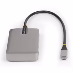 StarTech.com Hub USB-C à 4 Ports avec Sortie Vidéo USB-C DP Alt Mode 4K 60Hz - 3x USB-A, 1x USB Type-C, 100W Power Delivery Pass-Through, USB 3.2 10Gbps, Câble 30cm, Hub USB 3.0 Portable - Vue supplémentaire 5
