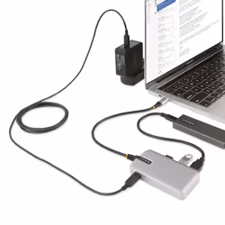 StarTech.com Hub USB-C à 4 Ports avec Sortie Vidéo USB-C DP Alt Mode 4K 60Hz - 3x USB-A, 1x USB Type-C, 100W Power Delivery Pass-Through, USB 3.2 10Gbps, Câble 30cm, Hub USB 3.0 Portable - Vue supplémentaire 9