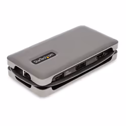 StarTech.com Adaptateur Multiport USB-C - 4K 60Hz HDMI/DP - Hub USB 3 Ports - 100W Power Delivery Pass-Through, GbE, Mini Station d'Accueil/Docking Station avec Chargeur - Adaptateur USB C vers HDMI, Câble de 30cm
