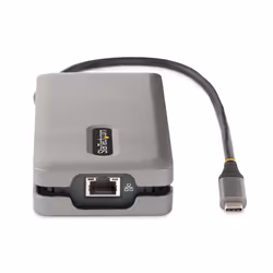 StarTech.com Adaptateur Multiport USB-C - 4K 60Hz HDMI/DP - Hub USB 3 Ports - 100W Power Delivery Pass-Through, GbE, Mini Station d'Accueil/Docking Station avec Chargeur - Adaptateur USB C vers HDMI, Câble de 30cm - Vue supplémentaire 7
