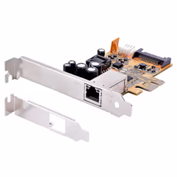 StarTech.com Carte Réseau PCI Express x1 - Carte Ethernet PCIe avec RJ45, 30W 802.3at PoE LAN NIC pour Ordinateur de Bureau/Serveurs - Adaptateur Réseau 2.5GB avec Support à Profil Bas, NBaseT, Windows/Linux - Vue supplémentaire 9