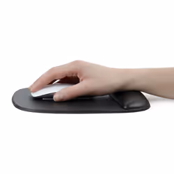 StarTech.com Tapis de Souris avec Repose-Poignets - Repose Poignet Ergonomique de 17x18x2cm - Tapis de Souris pour Bureau/Ordinateur Portable - Tapis de Souris avec Support Poignet en Gel - Vue supplémentaire 4