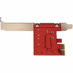 StarTech.com Carte PCI Express SATA 2 ports - Carte Contrôleur PCIe SATA - 6Gbps - ASM1166 SATA-Raid - Convertisseur PCI Express 2.0 vers SATA - Connecteurs SATA Empilés - Carte d'Extension SATA - Vue supplémentaire 5
