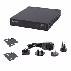 StarTech.com Commutateur 2.5G non géré - Commutateur Gigabit à 5 ports - Commutateur Ethernet 2.5GBASE-T non géré - Répartiteur Ethernet - Rail Din ou montage mural - Multi-Gigabit - Auto-MDIX - 9K Jumbo - Vue supplémentaire 11