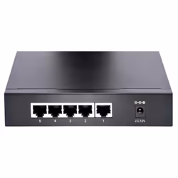 StarTech.com Commutateur 2.5G non géré - Commutateur Gigabit à 5 ports - Commutateur Ethernet 2.5GBASE-T non géré - Répartiteur Ethernet - Rail Din ou montage mural - Multi-Gigabit - Auto-MDIX - 9K Jumbo - Vue supplémentaire 4