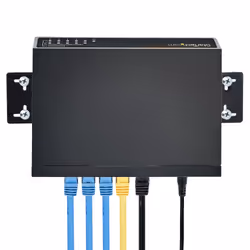 StarTech.com Commutateur 2.5G non géré - Commutateur Gigabit à 5 ports - Commutateur Ethernet 2.5GBASE-T non géré - Répartiteur Ethernet - Rail Din ou montage mural - Multi-Gigabit - Auto-MDIX - 9K Jumbo - Vue supplémentaire 8