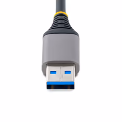 StarTech.com Hub USB 3 Ports - 3x Ports USB-A - Gigabit Ethernet (RJ45) - Mini Hub USB, USB 3.0 5Gbps - Alimentation par Bus - Hub USB pour PC Portable avec Câble de 30 cm - Adaptateur LAN USB - Répartiteur USB - Vue supplémentaire 5